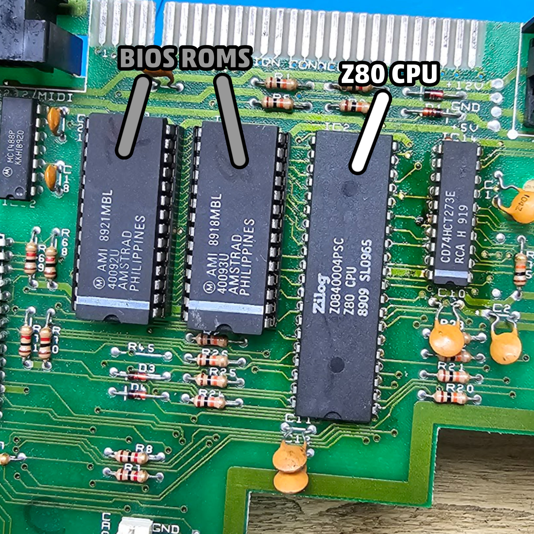 CPU aa Z80 CPU (Sinclair ZX Spectrum 128) - RetroSix Wiki